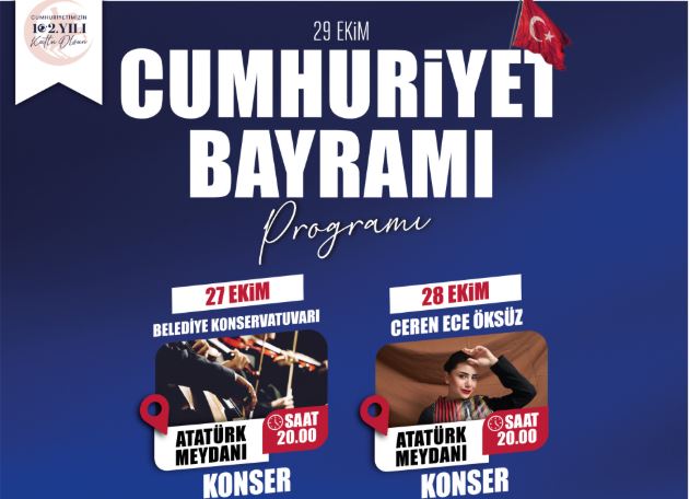 Giresun Belediyesi, 29 Ekim Cumhuriyet Bayramı’nın 102. yıl dönümünü coşkuyla