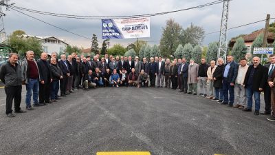 Akyazı’da Yeniorman Köprüsü, Yahyalı bağlantı yolu ve Kızılelma Millet Bahçesi’ndeki