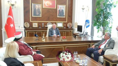 Belediye Başkanı Dr. Halil İbrahim Aşgın, Zanaatkârlar Kooperatifi’nin tamamlanmasının ardından