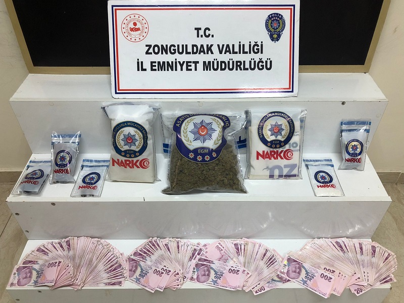 Zonguldak Emniyet Müdürlüğü 14.10.2025 günü İl Merkezinde Narkotik operasyonu gerçekleştirdi.