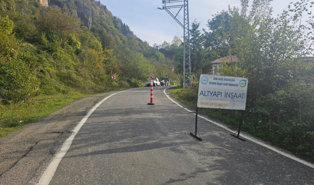 Gölköy’ün İçme Suyu Altyapısı Yenileniyor Ordu Büyükşehir Belediyesi tarafından il genelinde sürdürülen içme suyu altyapısı