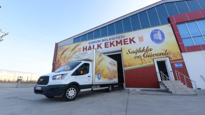 Çorum Belediyesi Halk Ekmek Fabrikası, artan maliyetler nedeniyle ekmeğin satış