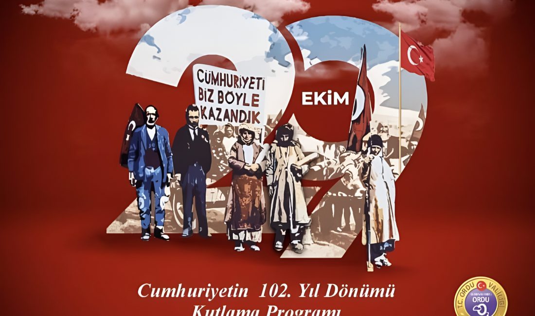 Cumhuriyetimizin kuruluşunun 102. yıl dönümü, tüm Türkiye ve dış temsilciliklerde