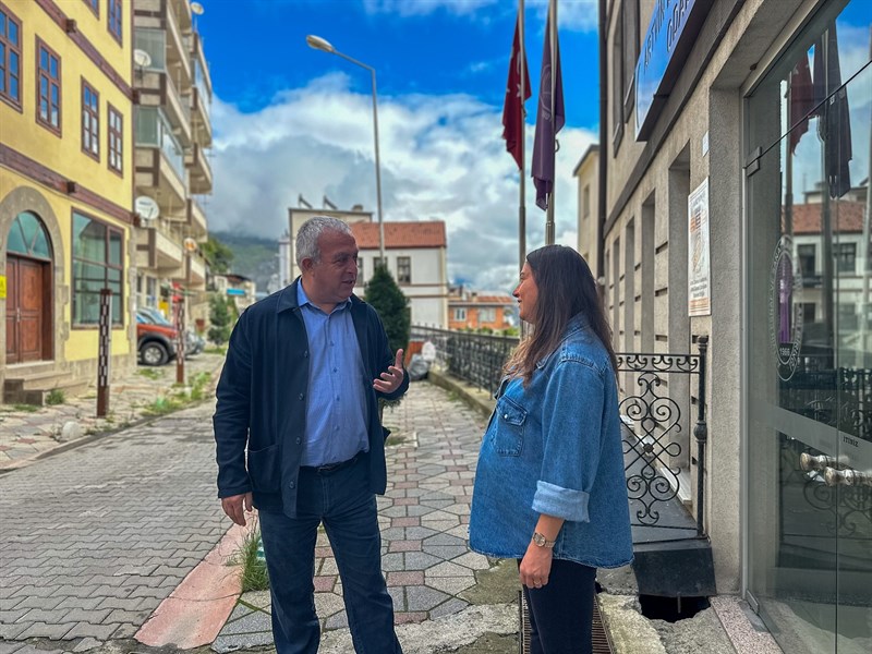 Belediye Başkanı Bilgehan Erdem, Sabit Osman Avcı Hürriyet Caddesi’nde (Kültür