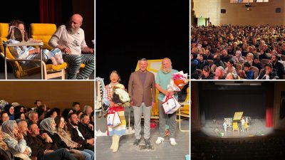 Ünlü oyuncular Çetin Altay ve Özlem Karaaytu’nun sahne aldığı oyun,