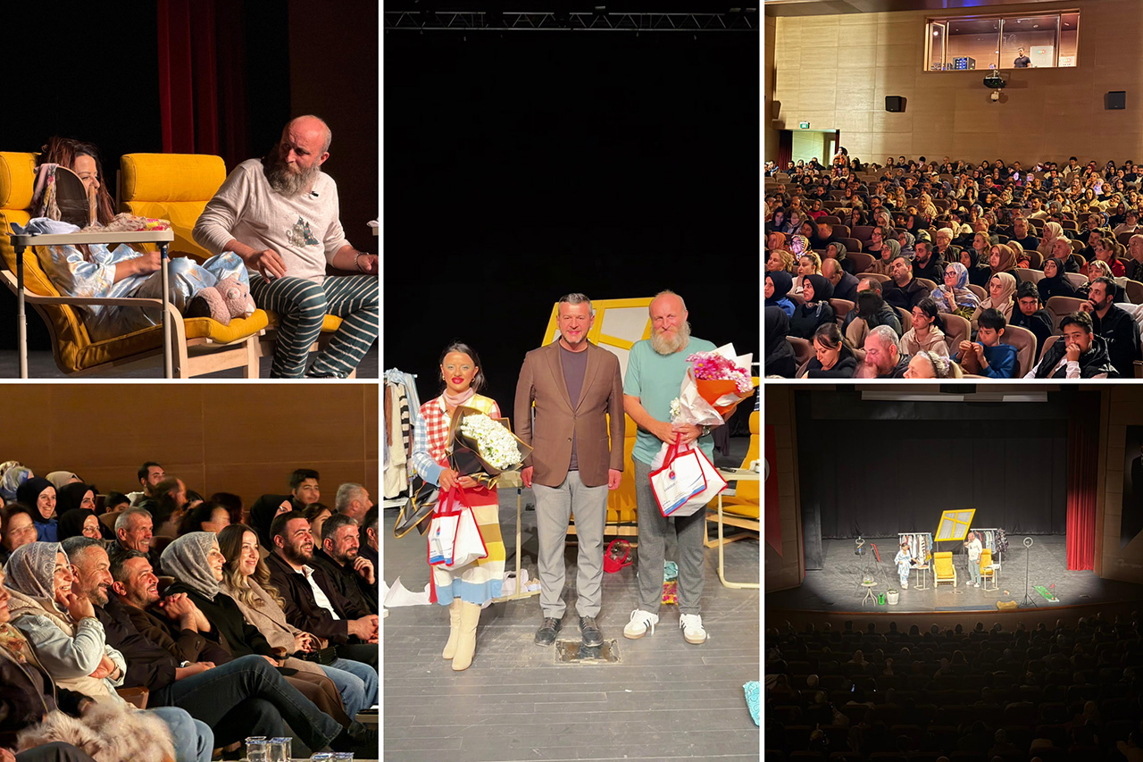 Ünlü oyuncular Çetin Altay ve Özlem Karaaytu’nun sahne aldığı oyun,