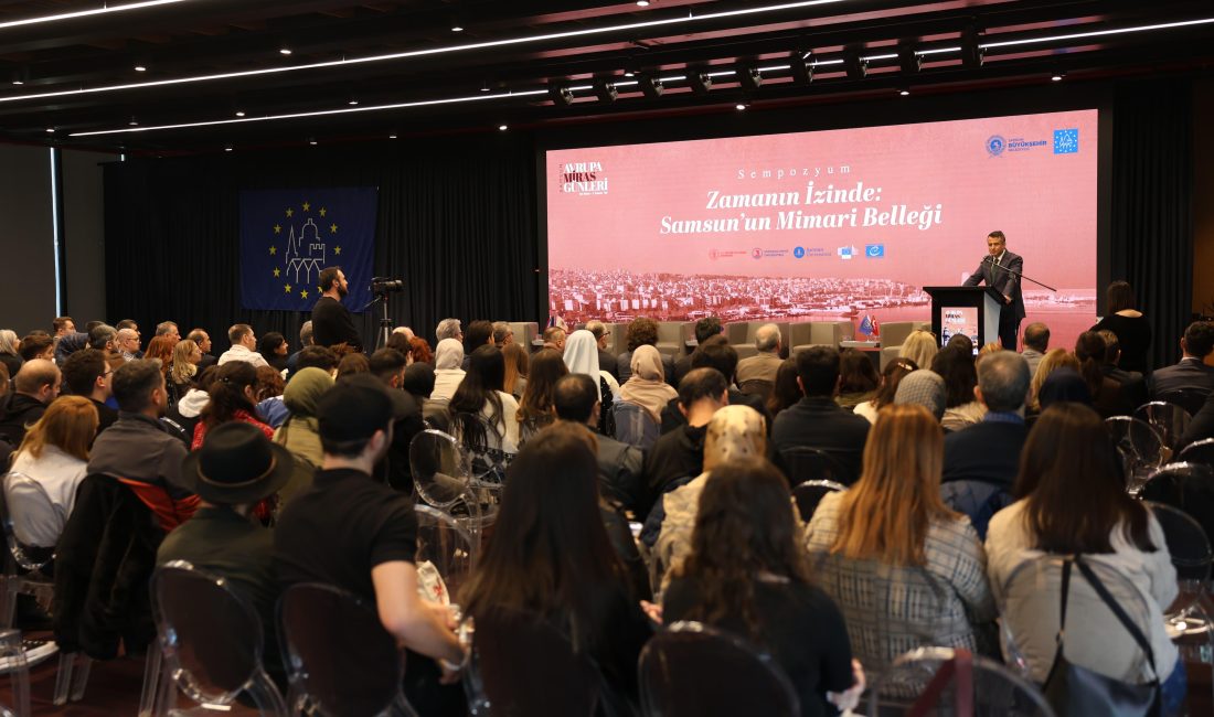 Avrupa Miras Günleri Başladı Samsun Büyükşehir Belediyesi öncülüğünde düzenlen Avrupa Miras Günleri başladı. “Zamanın