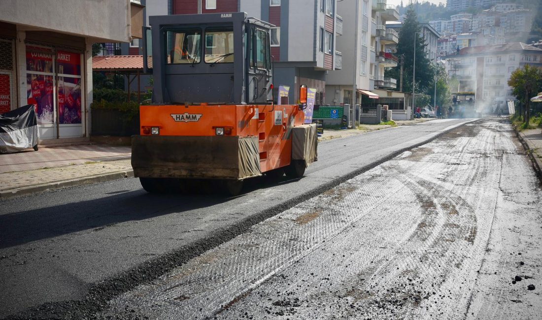 Fen İşleri Müdürlüğü ekipleri, sonbaharın elverişli hava koşullarını değerlendirerek mahalle