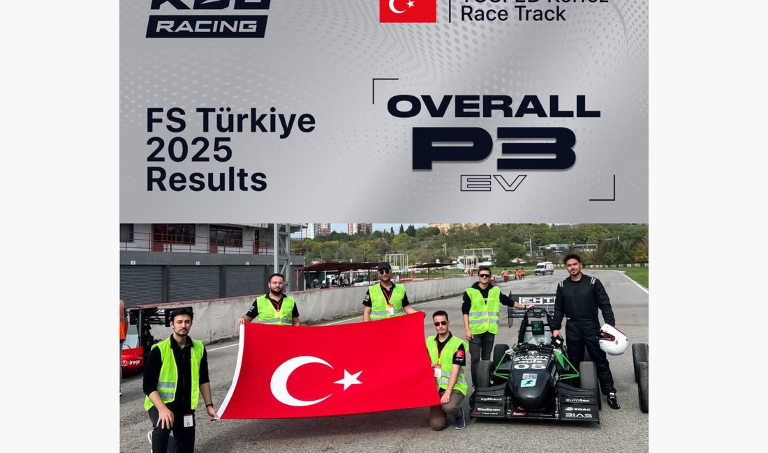KOU Racing Takımı Formula Student Türkiye’de büyük başarı elde etti Kocaeli Üniversitesi teknoloji takımları, bu yıl hem ulusal hem de