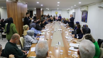 Düzce Belediye Başkanı Dr. Faruk Özlü, AK Parti il yönetim