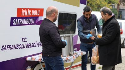 Kış aylarının gelmesiyle birlikte Safranbolu Belediyesi’nin her yıl geleneksel hale