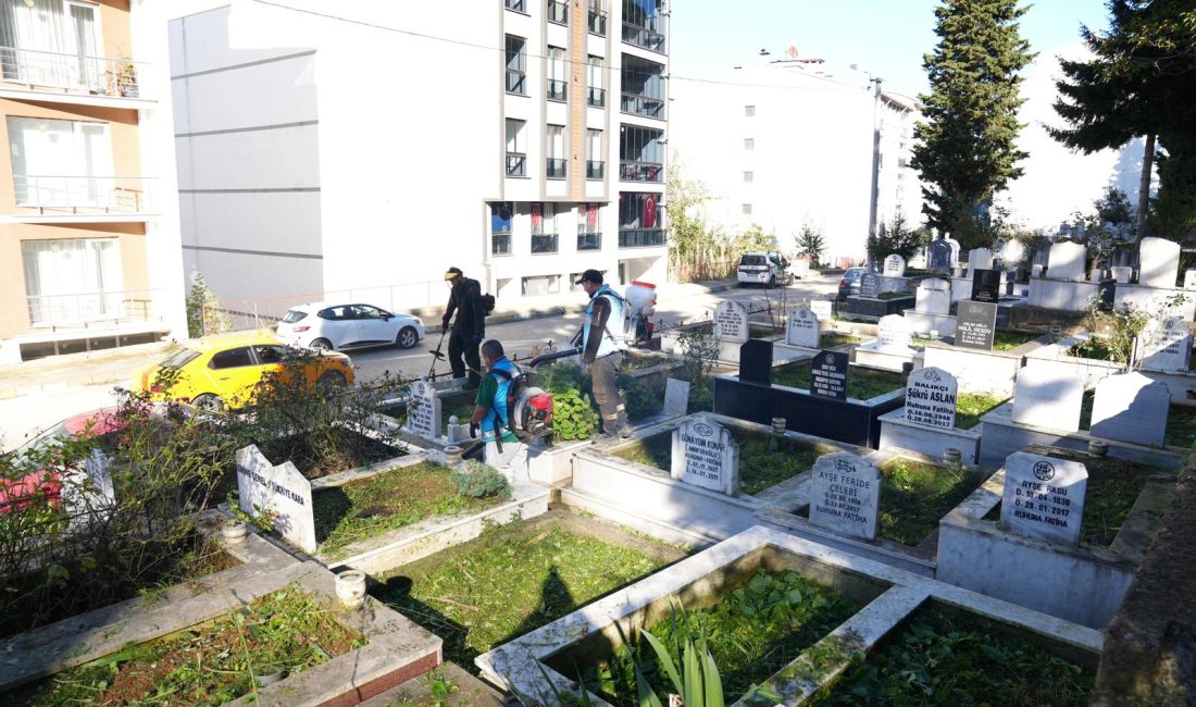 Giresun Belediyesi Mezarlıklarda Temizlik Çalışmalarına Devam Ediyor Giresun Belediyesi Mezarlıklar Müdürlüğü ekipleri, şehir genelinde bakım ve temizlik