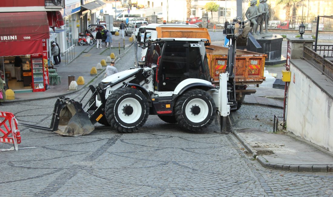 Kazancılar Yokuşu Projesi Başladı Giresun Belediyesi, tarihi dokusunu koruyarak modern bir görünüm kazandırmayı hedeflediği
