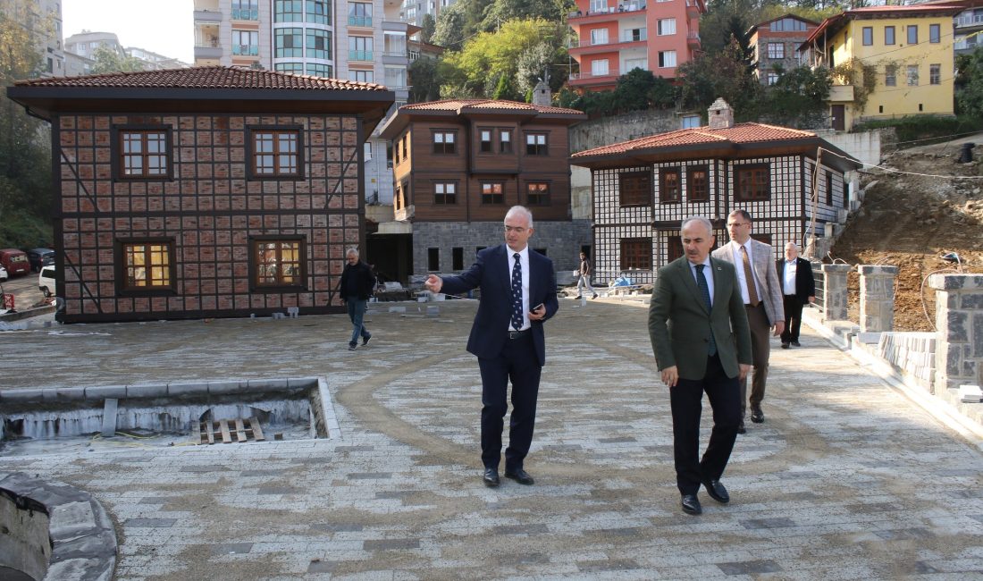 Rize Belediye Başkanı Rahmi Metin, sahada devam eden yatırımları yerinde inceledi Rize Belediye Başkanı Rahmi Metin, beraberinde Başkan Yardımcıları Muhittin Aydın
