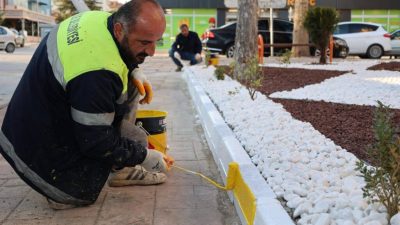 Zile Belediyesi Fen İşleri Müdürlüğü ekipleri tarafından ilçe genelinde belirlenen