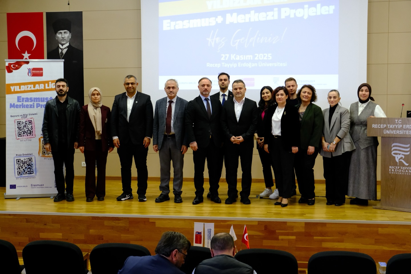 Recep Tayyip Erdoğan Üniversitesi ile Türkiye Ulusal Ajansı iş birliğinde