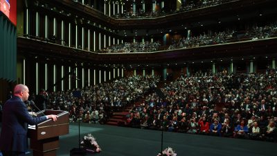Cumhurbaşkanı Recep Tayyip Erdoğan, Beştepe Millet Kongre ve Kültür Merkezi’nde
