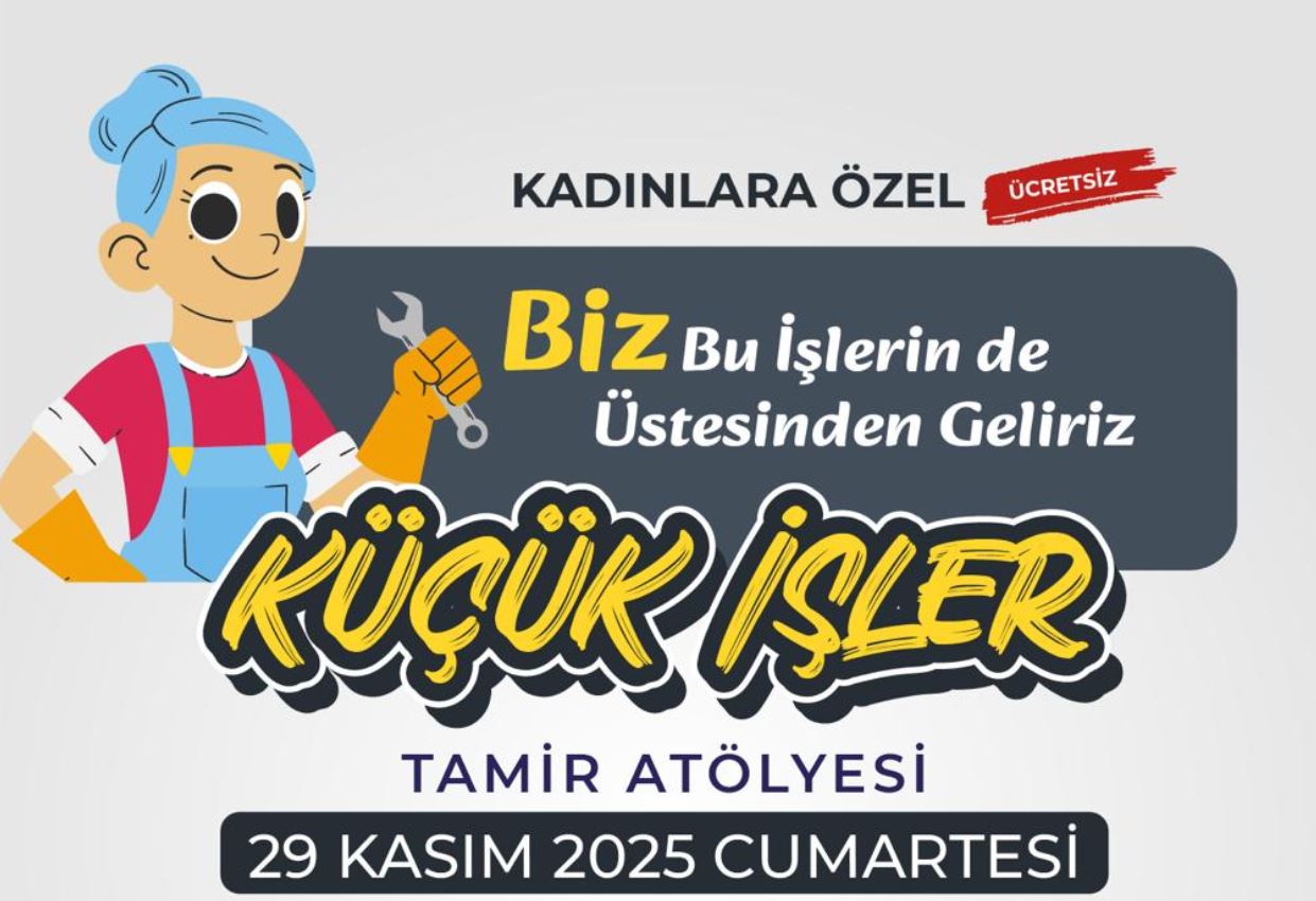 Altınordu Belediyesi’nden Kadınlara Tamir Atölyesi Altınordu Belediyesi, kadınların günlük yaşamda karşılaştıkları küçük tamiratları öğrenebilmeleri için