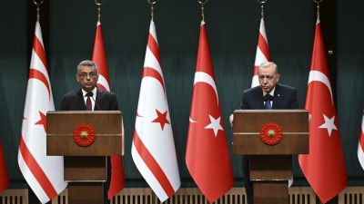 Cumhurbaşkanı Erdoğan: “Kıbrıs meselesine en gerçekçi çözümün Ada’da iki devletin