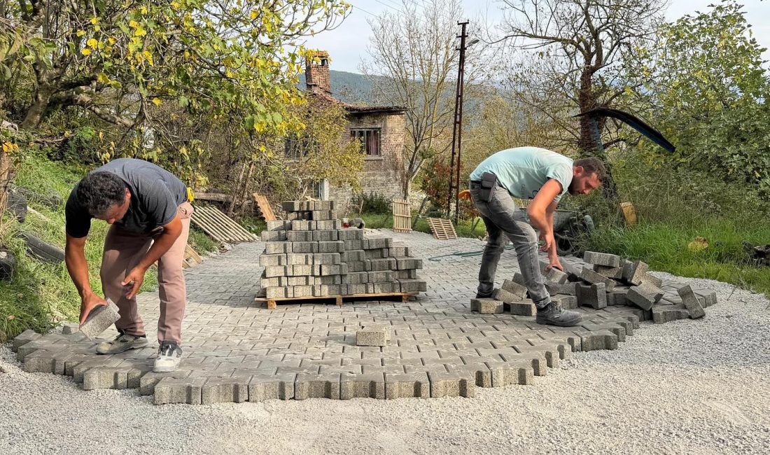 Bartın Belediyesi, Uzunöz Mahallesi’nde 3400 metrelik doğalgaz hattı çalışmalarının tamamlanmasının