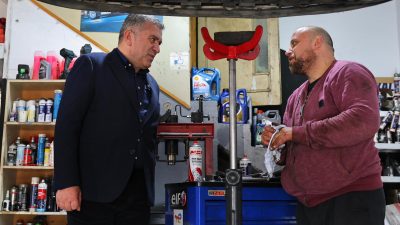 Bulancak Belediye Başkanı Necmi Sıbıç, Yakup Zere Sanayi Sitesi’ni ziyaret