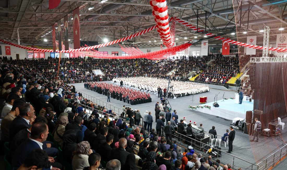 Rize Müftülüğü’ne bağlı Kur’an kurslarında hafızlık eğitimi alan 600 öğrenci