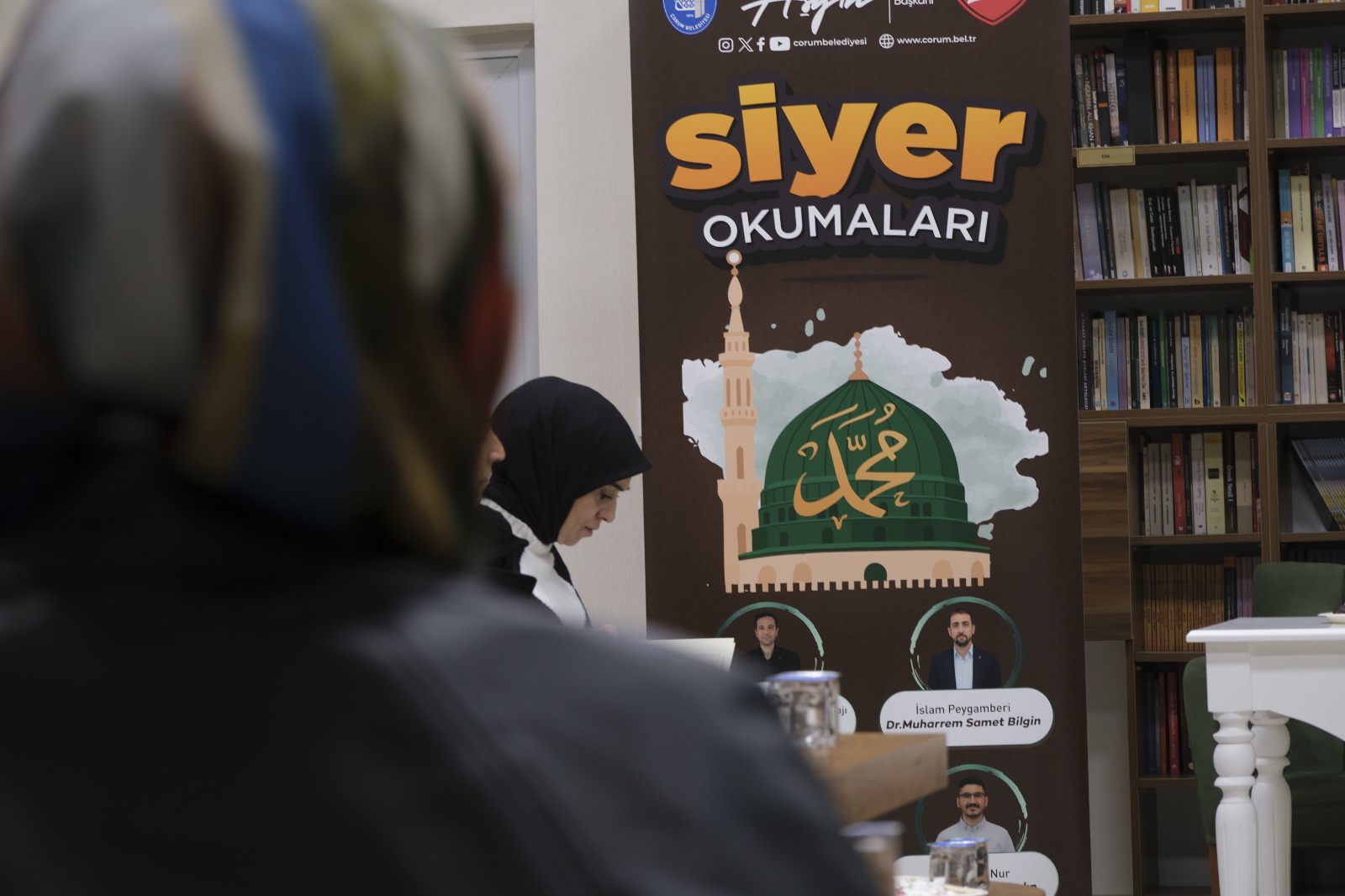 Siyer Okumaları Başladı Çorum Belediyesi tarafından Peygamber Efendimiz’in (S.A.V) örnek hayatını ve evrensel