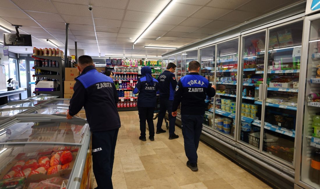 Zabıta Ekiplerinden Market ve Kasaplarda Kapsamlı Denetim Tokat Belediyesi Zabıta Müdürlüğü, halk sağlığını ve tüketici haklarını korumak