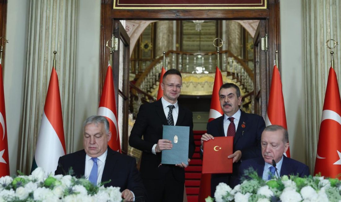 Türkiye İle Macaristan Arasında “2026-2028 Burs Programı Mutabakat Zaptı” İmzalandı Millî Eğitim Bakanı Yusuf Tekin ile Macaristan Dışişleri ve Dış