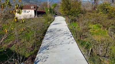 Altınordu Belediyesi, çevre yolundan gelerek Ordu turizminin göz bebeği Boztepe’ye