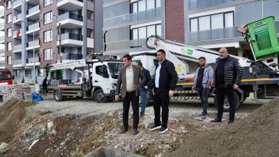 Giresun Belediyesi saha ekipleri, planlanan program dahilinde şehir genelindeki çalışmalarını