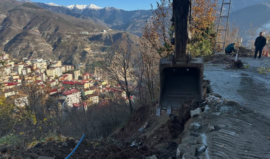 Zemin Güçlendirme Ve Temel Kazı Çalışmaları Başladı Şehit Ömer Zeki Varan Sokak’ta Taş Duvar Yapımına Yönelik Zemin