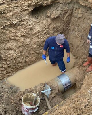 Su ve Kanalizasyon İşleri Müdürlüğü İlçede zaman zaman meydana gelen