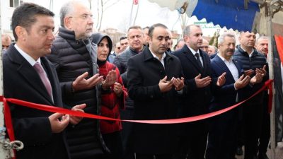 Gazze’de çadır kent kurabilmek amacıyla Ebabil Derneği tarafından düzenlenen kermes