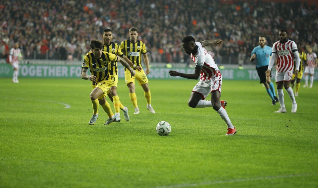 Samsunspor 1-2 AEK Atina Temsilcimiz Samsunspor, UEFA Konferans Ligi’nde lig aşamasının beşinci maçında karşılaştığı