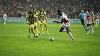 Temsilcimiz Samsunspor, UEFA Konferans Ligi’nde lig aşamasının beşinci maçında karşılaştığı