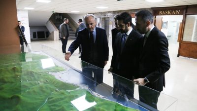 “Yaşayan Miras Şöleni” açılış törenine katılmak üzere Rize’ye gelen Kültür