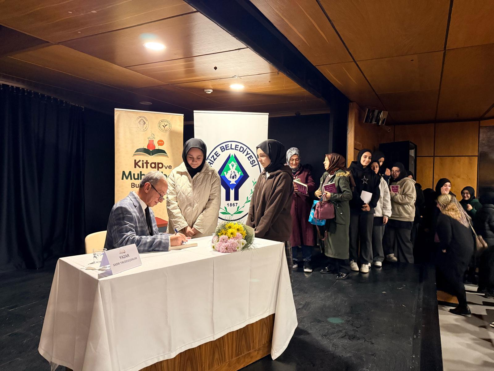 Kitap ve Muhabbet Buluşmaları kapsamında, daha önce Rize Belediyesi Mobil