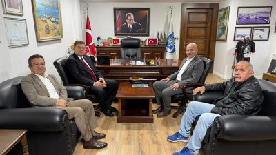 Bartın Belediye Başkanı Muhammet Rıza Yalçınkaya, Amasra Belediye Başkanı Recai