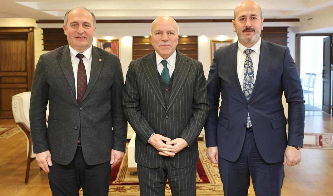 Kültür Varlıklarını Koruma Bölge Kurulu Toplantısı dolayısıyla Erzurum’da bulunan Belediye