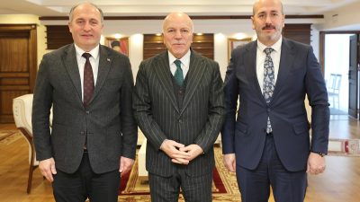 Kültür Varlıklarını Koruma Bölge Kurulu Toplantısı dolayısıyla Erzurum’da bulunan Belediye