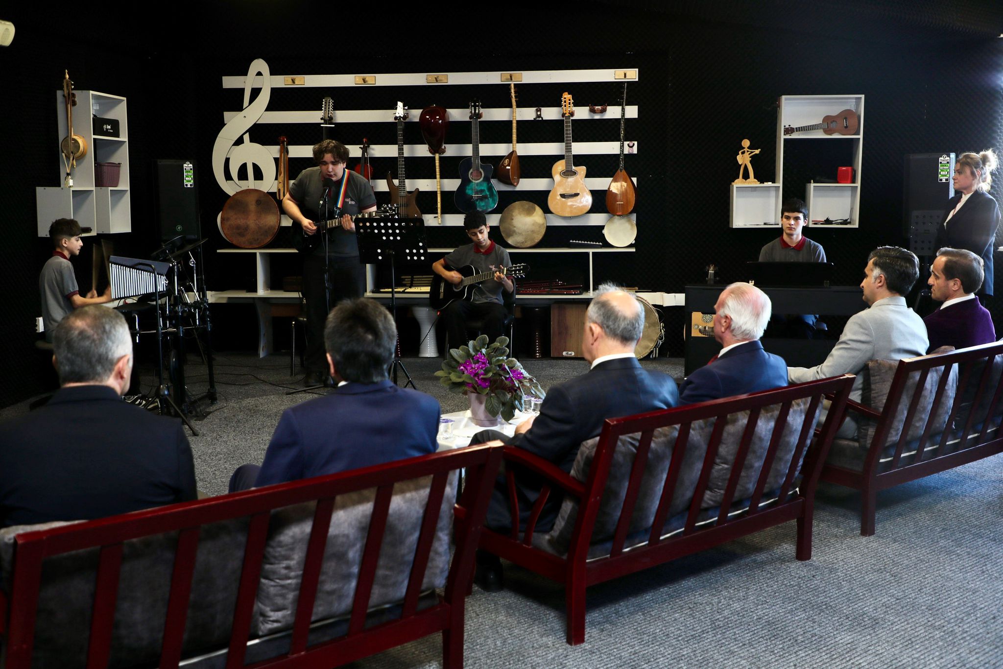 Vali Muammer Erol, Fatsa Gazi Mesleki ve Teknik Anadolu Lisesinde