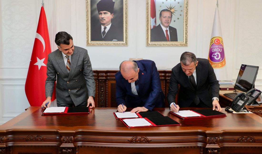 Okul Salonları Sporun Hizmetinde Olacak Ordu İl Milli Eğitim Müdürlüğü ile Ordu Gençlik ve Spor