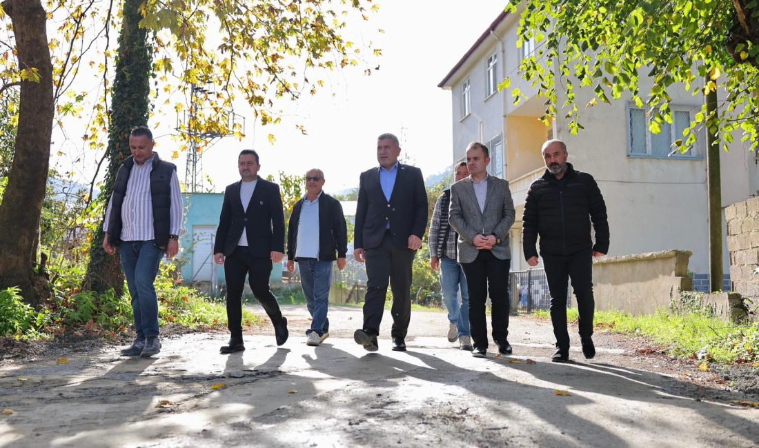 Bulancak Belediye Başkanı Necmi Sıbıç, ilçenin farklı noktalarında devam eden