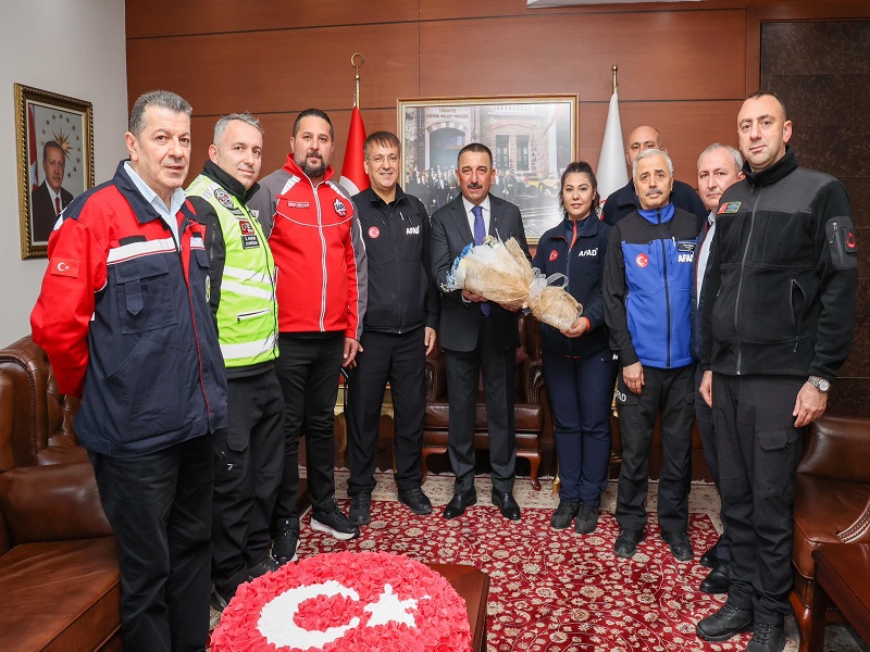 Vali Osman Hacıbektaşoğlu, Afet ve Acil Durum Yönetimi Başkanlığı’nın (AFAD)