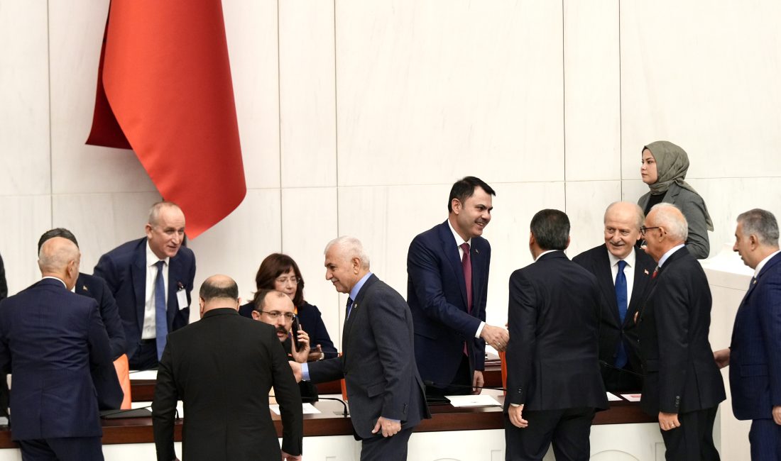 Çevre, Şehircilik ve İklim Değişikliği Bakanı Murat Kurum, TBMM Genel