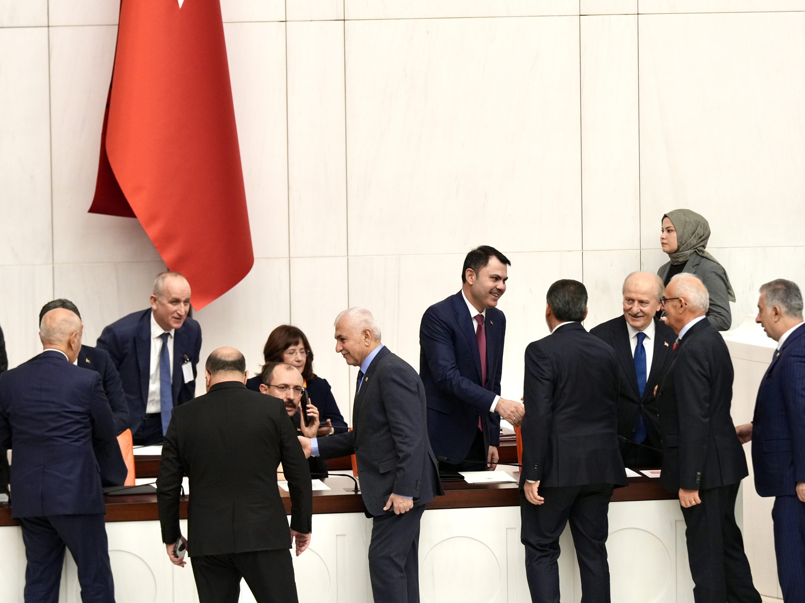 Bakan Kurum, Tbmm Genel Kurulu’nda Milletvekillerine Hitap Etti Çevre, Şehircilik ve İklim Değişikliği Bakanı Murat Kurum, TBMM Genel