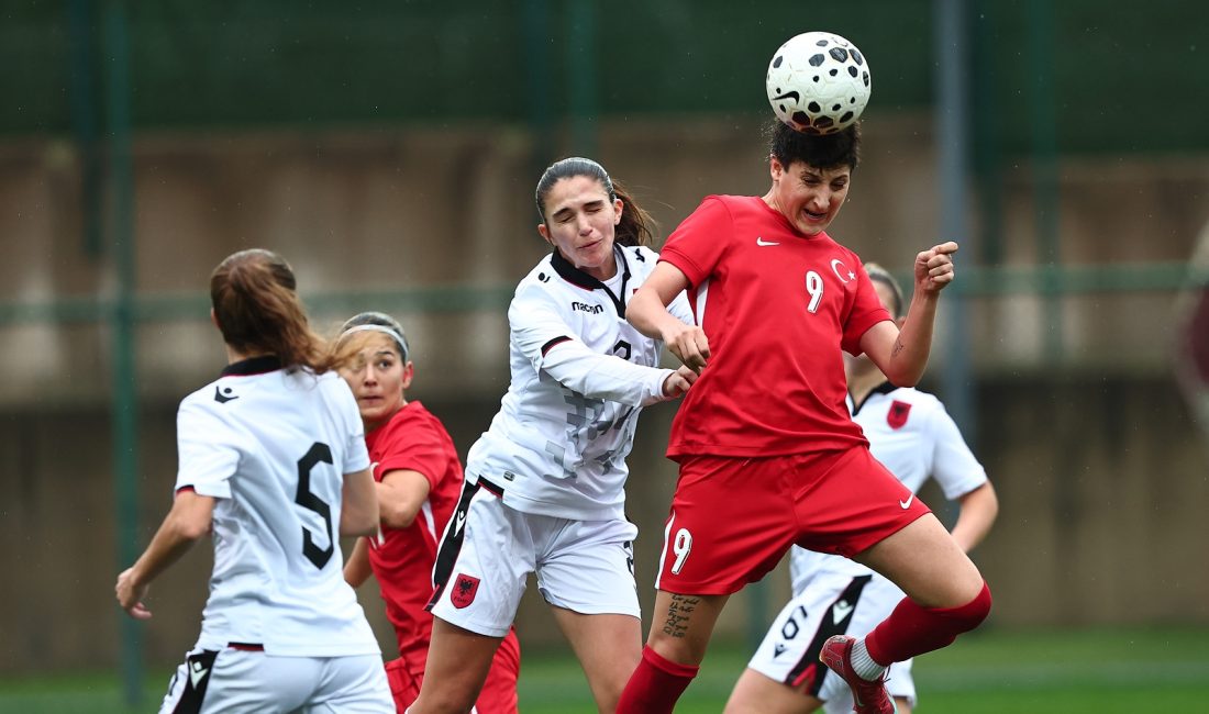 Kadın A Millî Takımımız, Arnavutluk’u 2-0 Yendi 2027 FIFA Kadınlar Dünya Kupası Avrupa Elemeleri B Ligi 2.