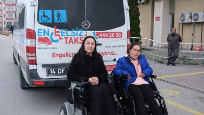 Bolu Belediyesi’nin engelli bireyler için sunduğu Engelsiz Taksi hizmeti, yılın