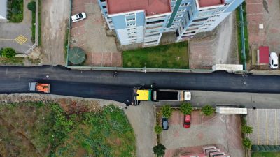 Yıllarca toz ve çamurdan geçilemeyen Fatsa ilçesi Dolunay Mahallesi Ordu